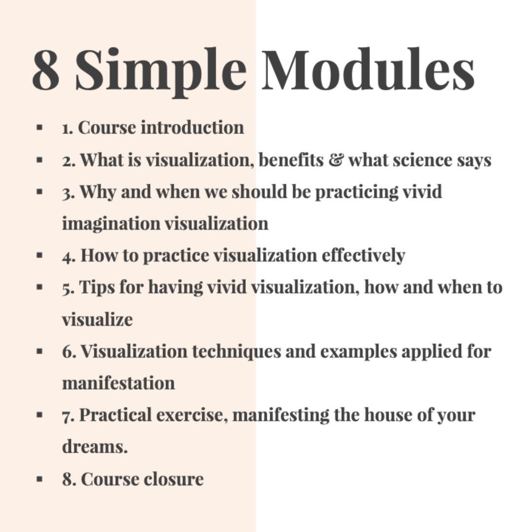 Modules Visualization Course